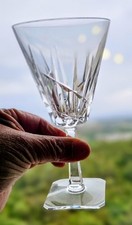 8 verres à Vin en cristal de