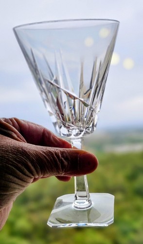 Verres eau cristal de - eau,