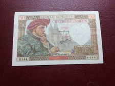 50 francs jacques coeur lot de