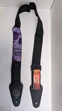 Sangle de Guitare / Strap - Fire & Stone - Tattoo Edition Purple Skull