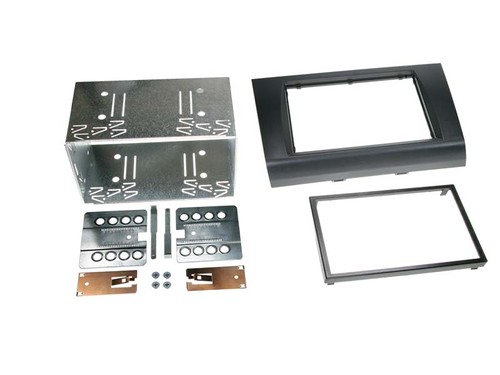 Adaptateur façade din - façade, 2-din