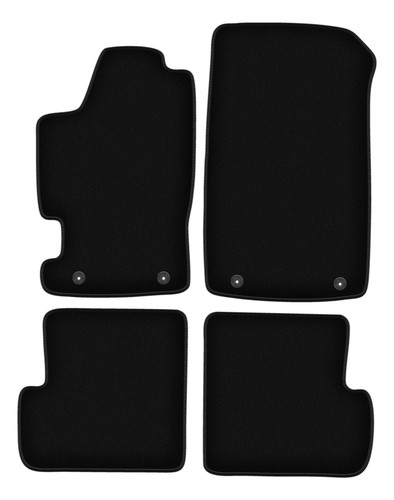 Tapis sol velours noir - tapis, en