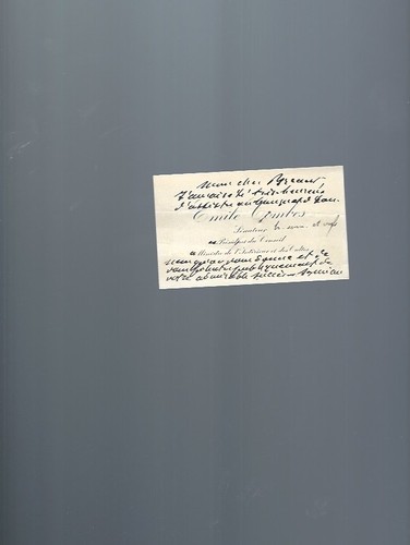 Emile combes lettre - emile, combes: