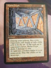 Carte Magic Mana Crypt / Crypte de Mana - Harper Prism Promos - NearMint/Mint