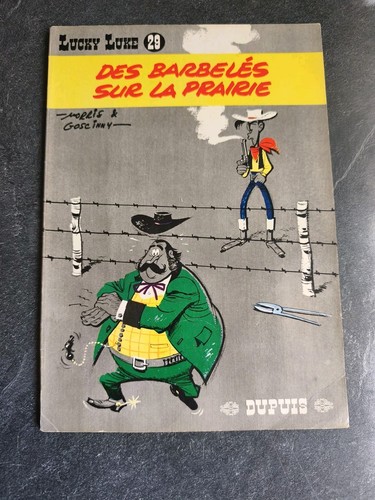 Lucky luke des barbelés - lucky,