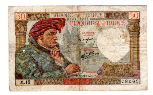 France billet francs - billet, (