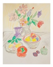 Nature morte florale vivante