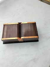 Ancien Coffret En Bois  Boite A Cigare Dépliant Avec Cendrier Vintage Voir 📸📸