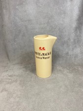 Whyte & Mackays Scotch Whisky Porcelain Whisky Jug Vintage Made in England