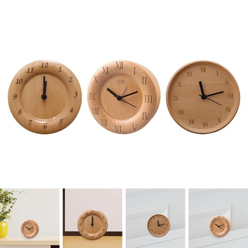 Réveil bois horloge de - réveil, bois,