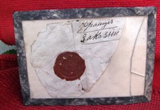 SCEAU ANCIEN CACHET DE CIRE  RUSSE / censure militaire Petrograd 1914/1918