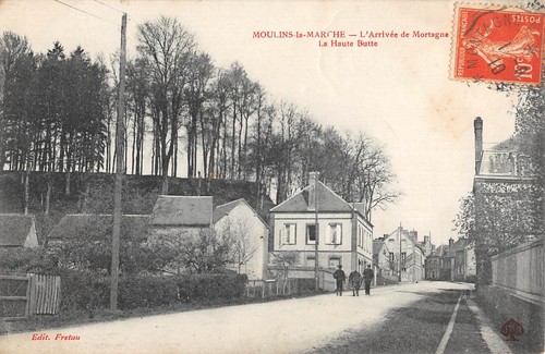 Cpa moulins marche - 61,