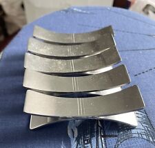 Letang & Remy French 5 Mid Century Knife Rests Vintage Inox Stainless Steel