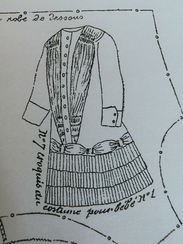 Ancien patron poupee - ,