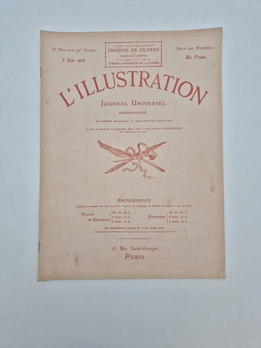Illustration juin 1916 - juin,