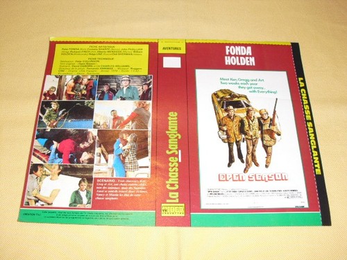 Jaquette vhs chasse - jaquette,