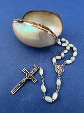 Boite oeuf nacre + Chapelet