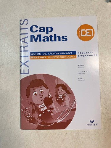 Cap maths ce1 - maths, 2