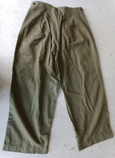 PANTALON HBT WAAC WOMAN WW2 ROCHAMBELLE DDAY NORMANDIE BASTOGNE