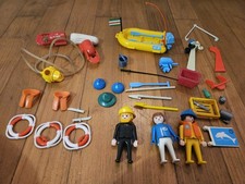 Playmobil Marin scaphandrier et divers accessoires  Vintage 