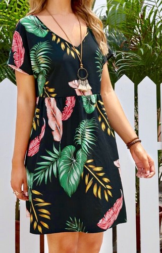 Robe tunique motif - tunique,
