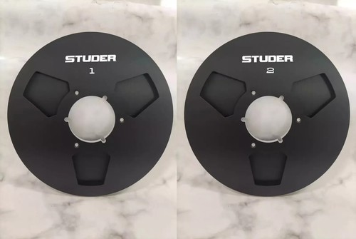 One pair black aluminum studer - aluminum,