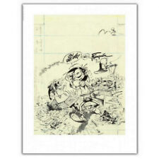 Poster affiche Franquin Gaston
