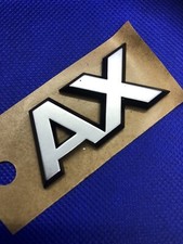 Logo Badge emblème AX Turbo-D