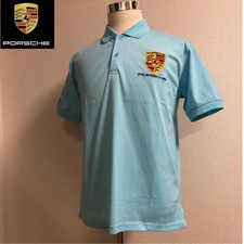Polo Porsche avec logo brodé