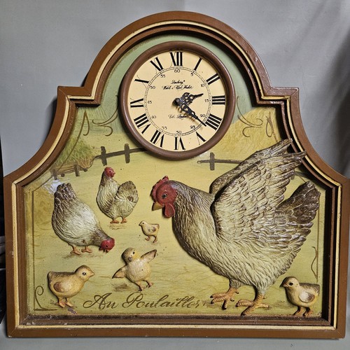 Grande horloge murale country - grande,