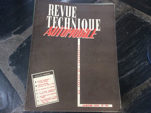 Revue technique automobile - technique,