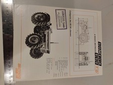 Tracteur fiat SOMECA 850 Catalogue Prospekt sales brochure depliant french 1 p 