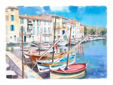 Tableau  Création originale - Provence - Port de Martigues  