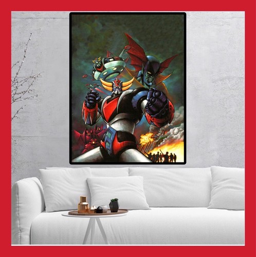 Toile artiste poster goldorak - toile,