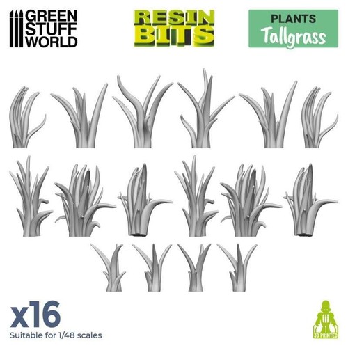 Set imprimé herbes - en, 3d