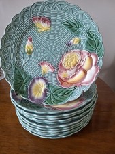 12 ASSIETTES DE PRESENTATION (diam 27 cm)  GENEVIEVE LETHU