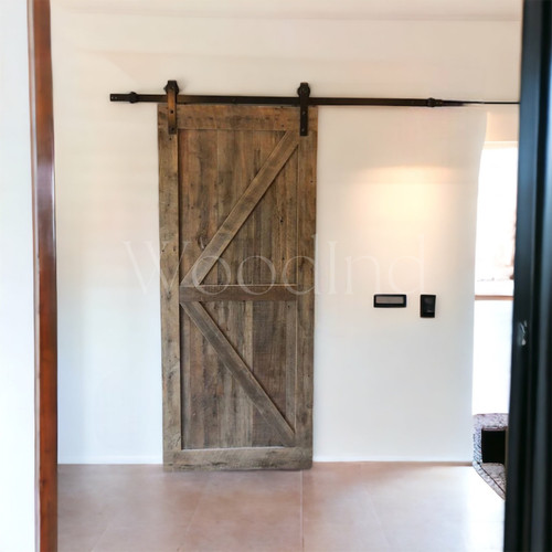 Porte coulissante bois - porte,
