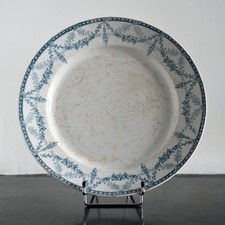 Grand plat rond Creil