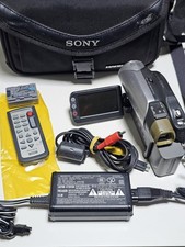 Mini caméscope DVD portable Sony Handycam DCR-DVD202E argent testé