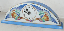 LIMOGES PENDULE EN PORCELAINE DECOR OISEAUX NUMEROTEE 