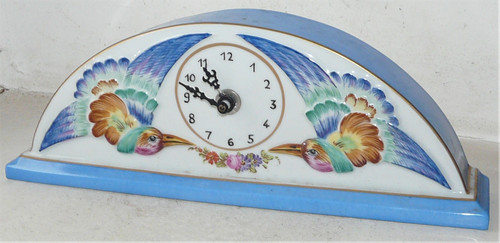 Limoges pendule porcelaine - pendule,
