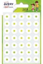 [OEIL245] Avery Sachet de 245 oeillets de renforcement Diam 13 mm