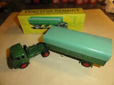 CIJ 3/70 tracteur renault faineant semi remorque + boite copie