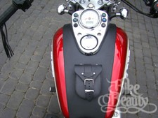 P) HONDA SHADOW VT750 C2 VT 750 DC ACE Couvre Réservoir En Cuir Pad Chap Bra Bib