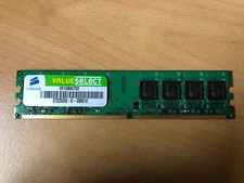 mémoire ram Corsair VS1GB667D2 Value Select 1GB (1x1GB) DDR2 667 Mhz CL5