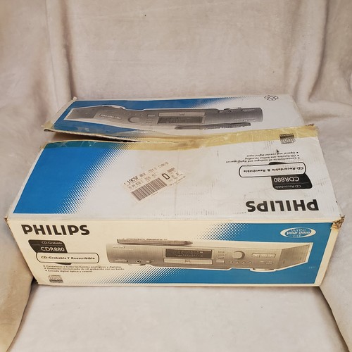 Philips cdr880 recorder - philips,