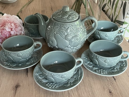 Théière avec tasses - 5, à