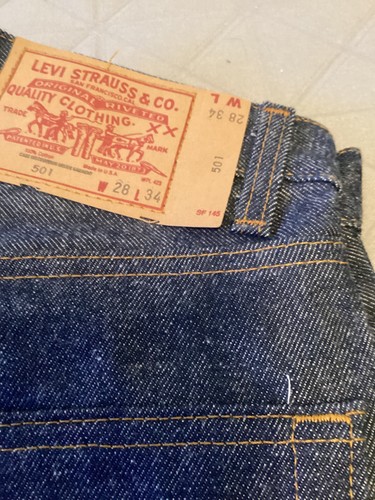 Levi 501xx vintage rare button - vintage,