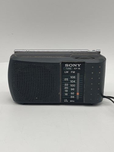 Radio portable sony - radio, icf-8