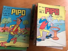 LOT BD PIPO 49 numéros